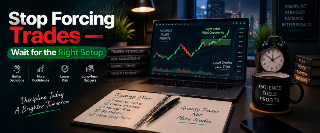 Stop Forcing Trades